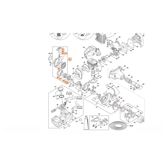 STIHL   Urządzenie rozruchowe 4149 190 4000